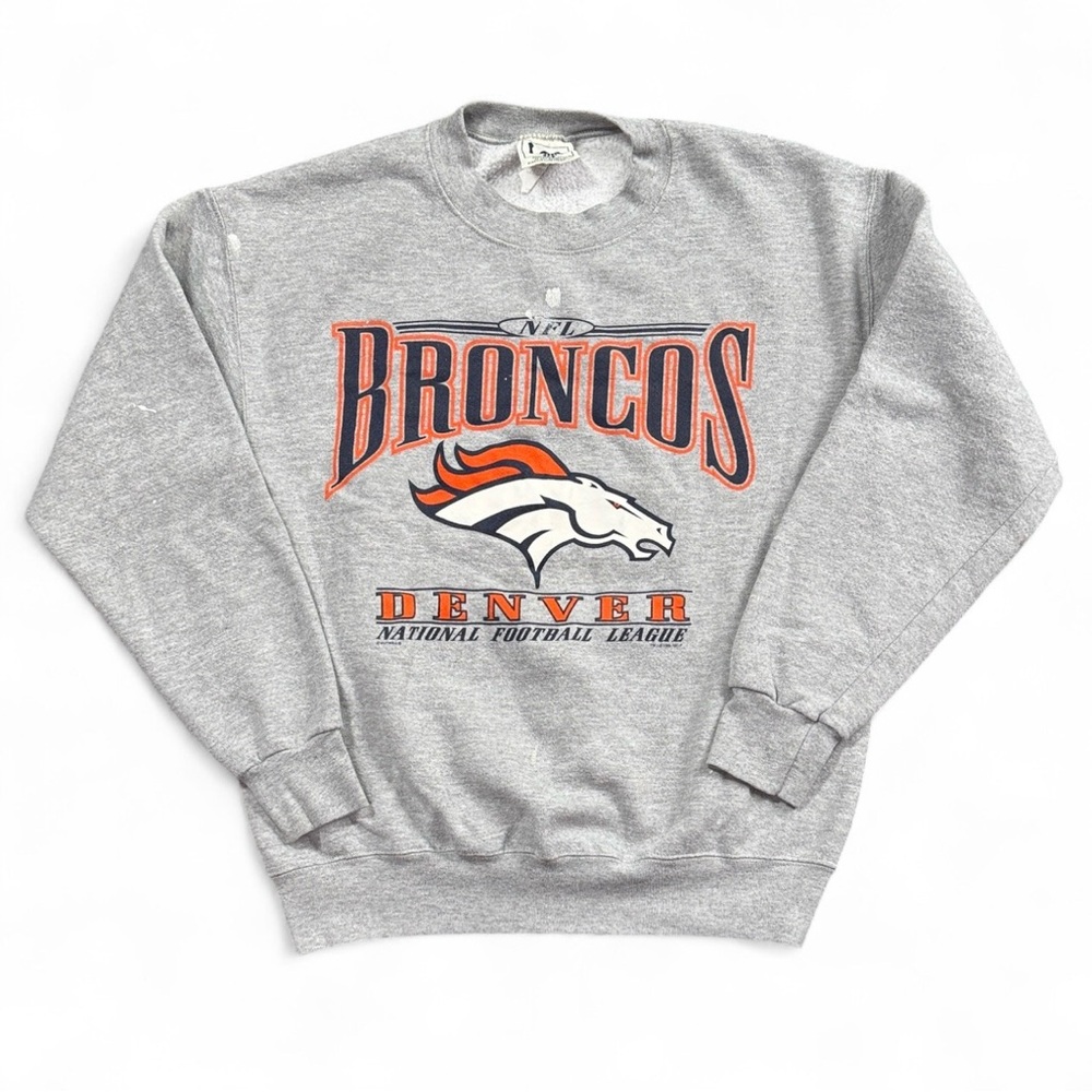 Vintage 90’s Denver Broncos NFL Lee x Nutmeg Oversized Crewneck Sweatshirt Men M
